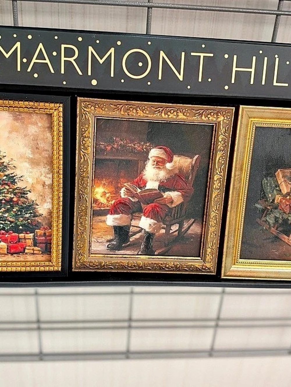 Marmont Hill 3-Piece Wall Art Set Christmas Wall Art Set